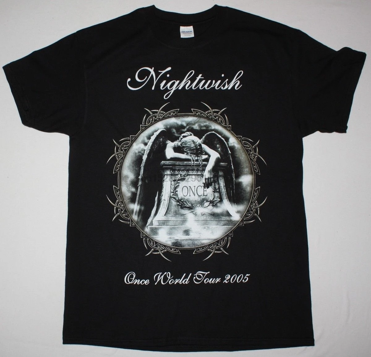 

NIGHTWISH ONCE SYMPHONIC METAL TARJA TURUNEN WHITIN TEMPTATION NEW BLACK T-SHIRT custom printed tshirt hip hop funny tee