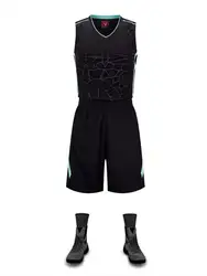 Новый баскетбольный костюм, тренировочный костюм, баскетбольные костюмы, баскетбольная форма, спортивный трикотаж, жилет, баскетбольная