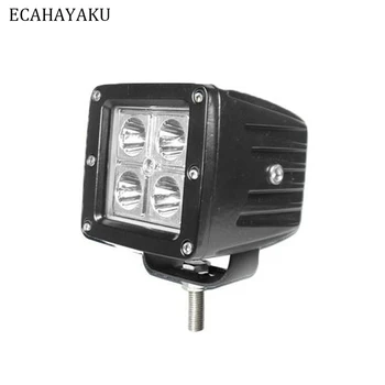 

3" inch Cubes 12W Led Work Light IP67 Waterproof Shockproof 6000K for All vehicles Machines Boat 10-30V Car LED Lamp 1 piece