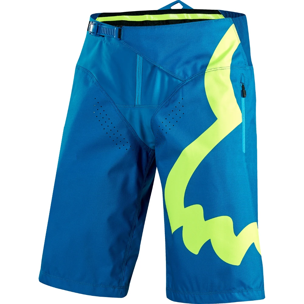 

2019 Delicate Fox Moto GP Racing Dirt Bike Shorts Motorcycle Racing Blue Shorts For Men