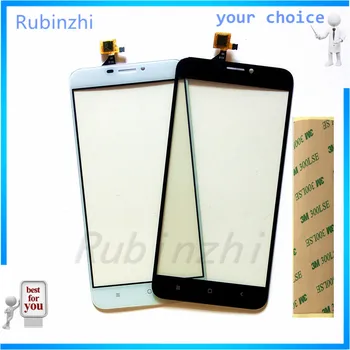 

RUBINZHI Phone Touch Screen Sensor For Oukitel U20 Plus TouchScreen Glass Digitizer Front Touch Panel Replacement+3M Tape