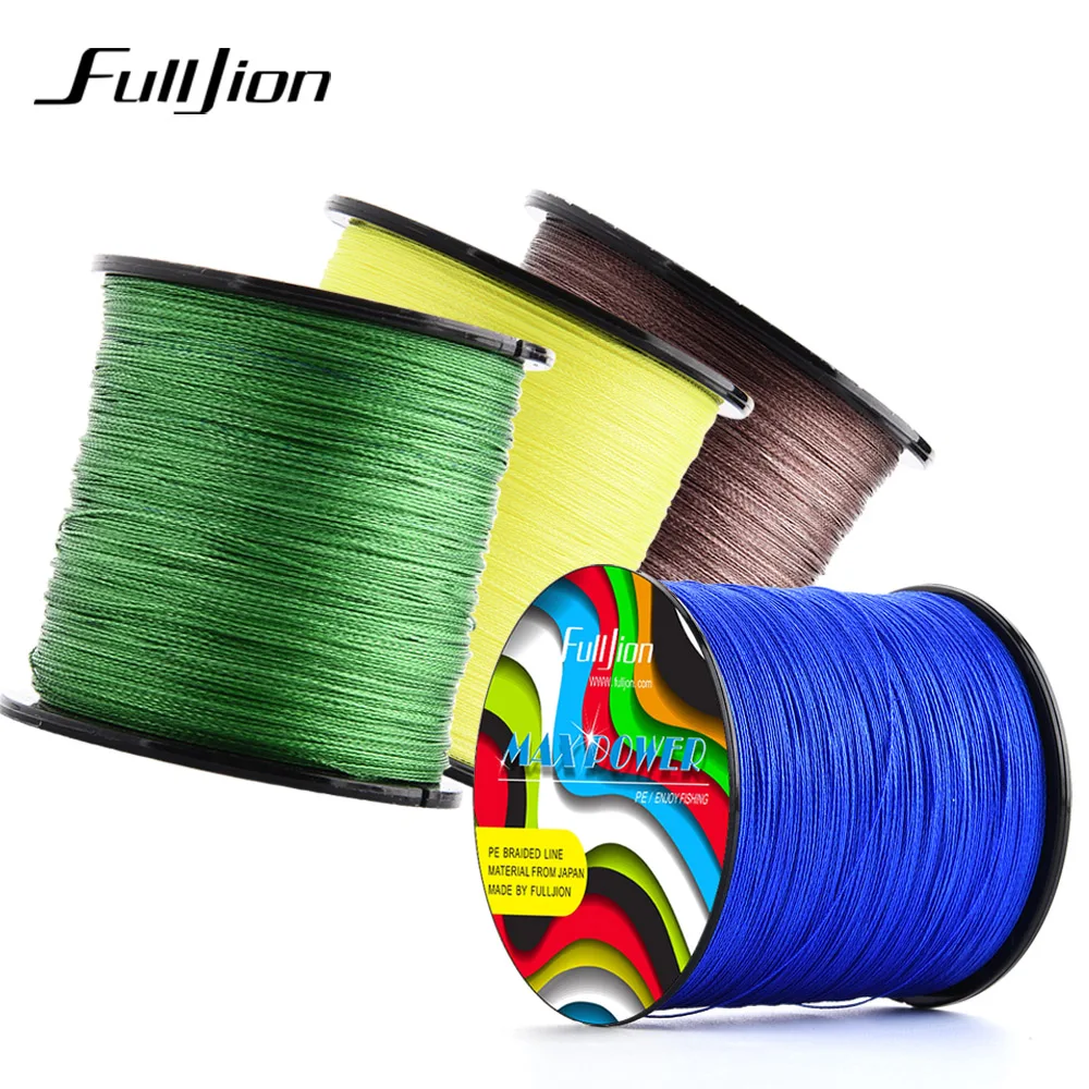 التخليص بيع Fulljion 100 m 4 السواحل المتعددة الشعيرات PE مضفر خيط صنارة الصيد s ل الكارب سوبر قوي اليابان خيط صنارة الصيد