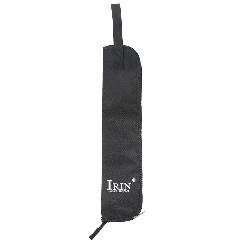 

HOT-IRIN 10 x 14 x 1.5cm Drum Stick Bag Case Water-resistant 600D With Carrying Strap For Drumsticks