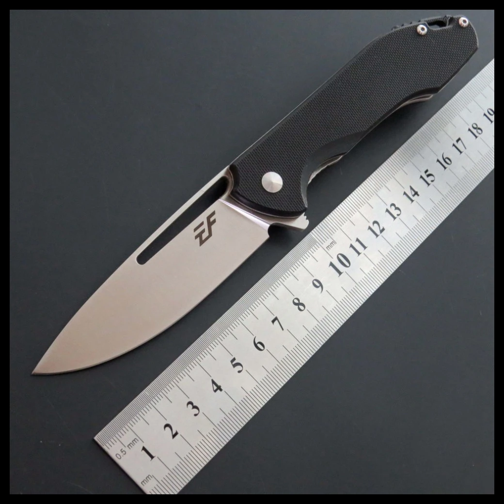 Продажа ZZSQ EF66 карманный нож D2 Сталь лезвие + G10 ручка шарикоподшипник складной охотничий нож кемпинга фруктов нож Открытый EDC инструмент