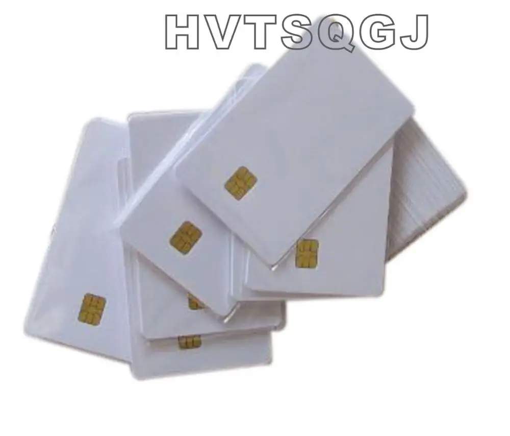 Confezione Da 20 Smart Card PVC Bianche Con Chip SLE4442 – Formato ISO 7816, Per Sistemi Di Accesso E Applicazioni Di Sicurezza