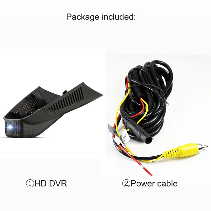 Автомобильный видео Регистраторы автомобиля беспроводной доступ в Интернет, цифровой видеорегистратор черная коробка Dashcam для Mercedes-Benz C180 C200 C260 w203 w204 w205