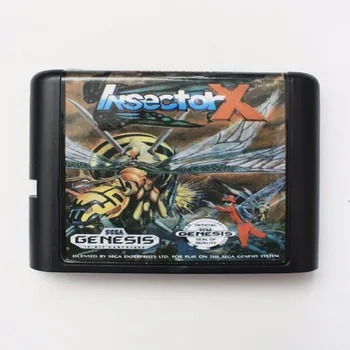 

Insector X 16 bit MD Game Card For Sega Mega Drive For Genesis