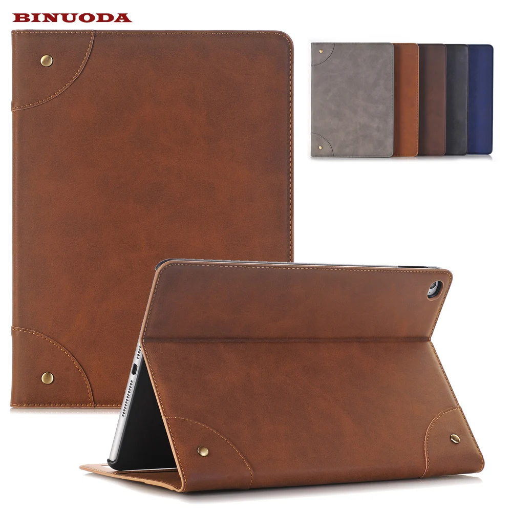 

For iPad Mini 4 Cases High Quality Retro PU Leather Stand Smart Cover For Apple iPad Mini 4 Fundas Auto Sleep Wake up Function