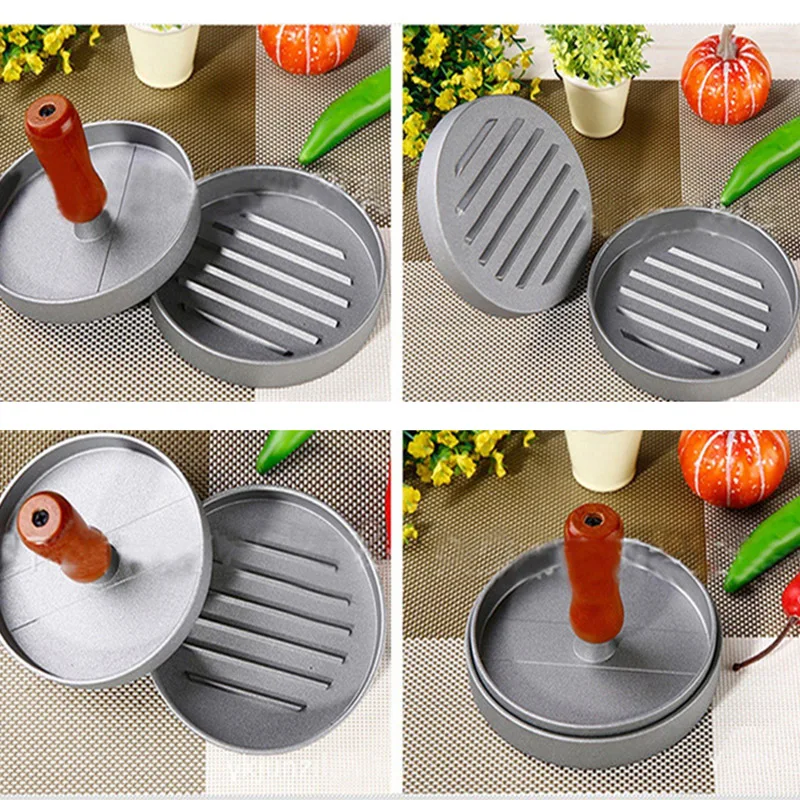 Burger Press Burger Maker Meijuner Patty Press Forma de Hamburger Press Mold DIY Burger Producer