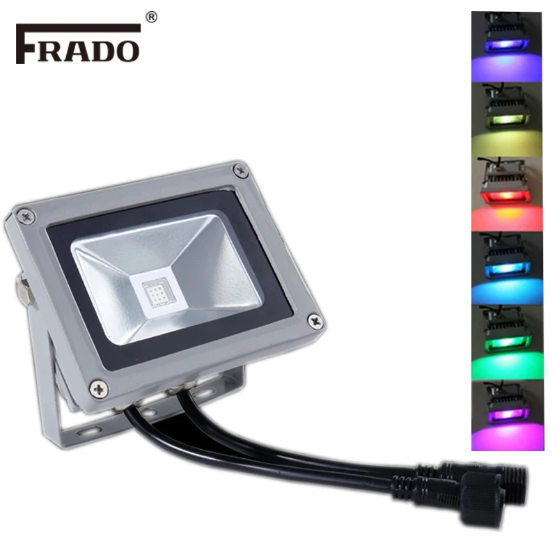 Сверхъяркий Светодиодный прожектор с поддержкой DMX512 управление RGB 24 В