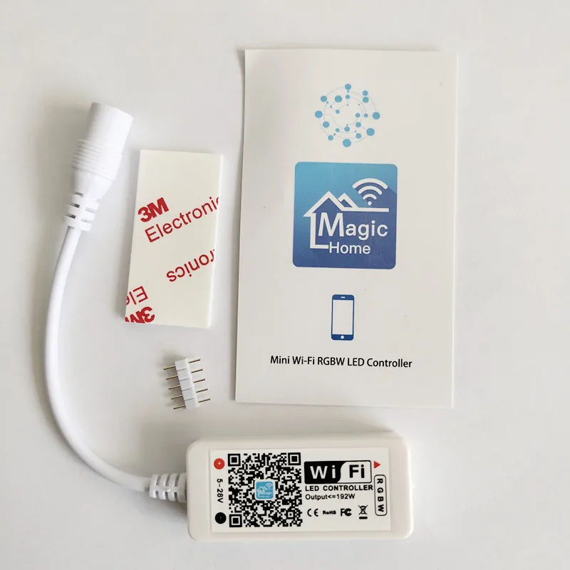 20 штук Wi Fi контроллер светодиодной экшн камера с подключением RGBW LED IOS/Android