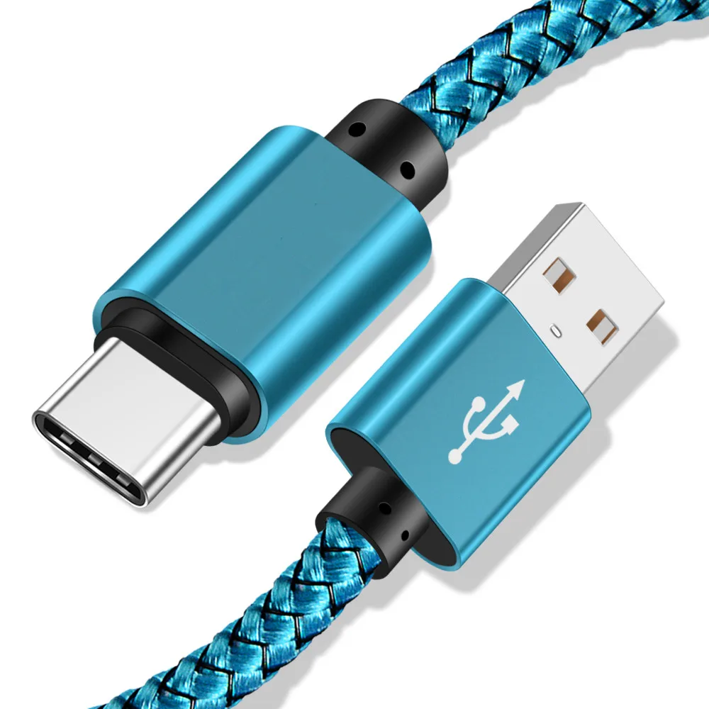 2 м Тип usb C кабель 2A быстро Зарядное устройство синхронизации данных кабель для samsung Galaxy S8 S9 S10 Примечание 10 Pro A80 A70 A50 A40 A30 A20E A7 A5