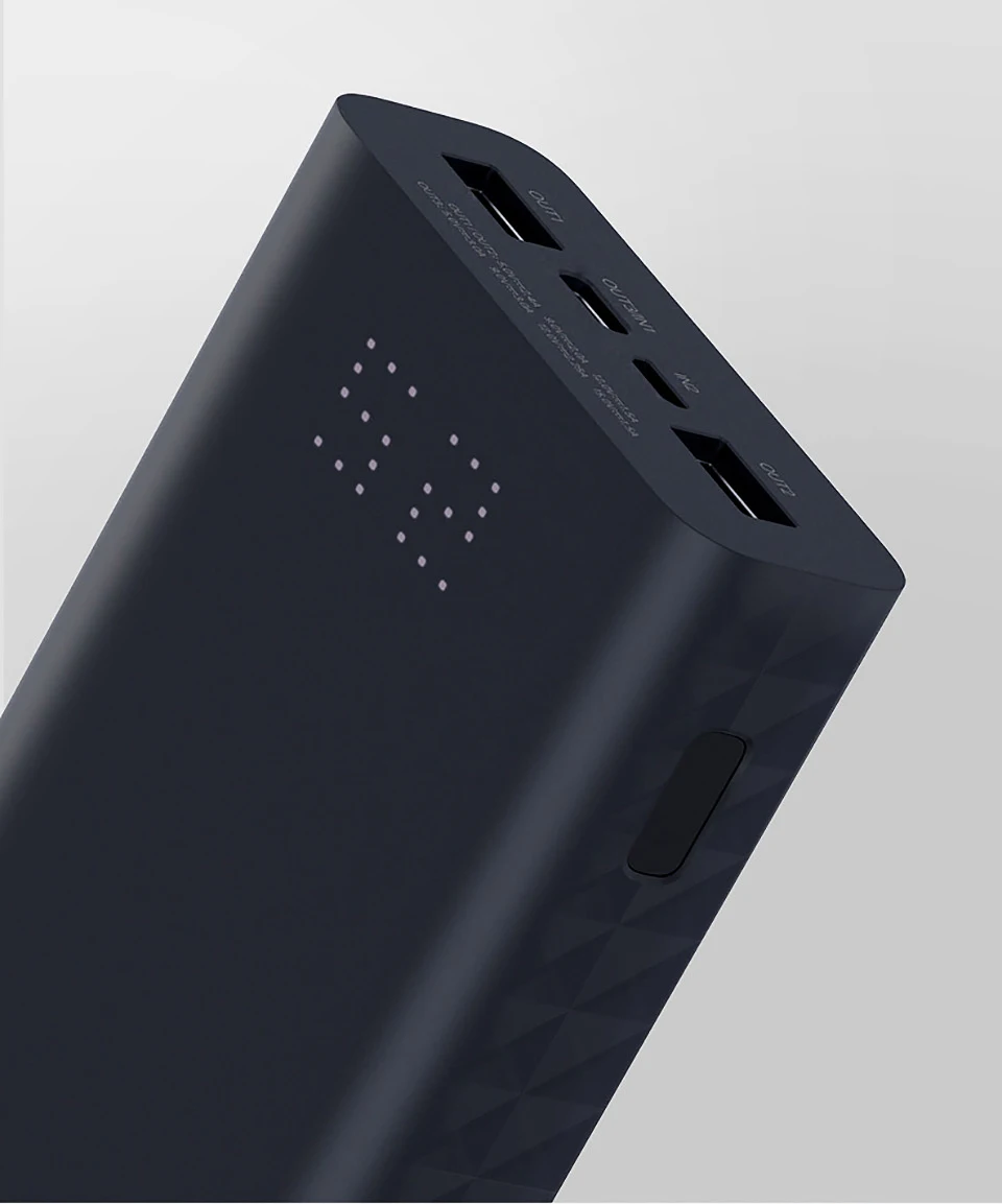 Xiao mi Z mi power Bank 20000 мАч для ноутбука, концентратор QC 3,0, зарядное устройство, адаптируется к компьютеру, внешний аккумулятор для ноутбука