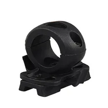 PPT Новое поступление Тактический одиночный зажим для фонарика фонарь Крепление на шлем HS24-0052