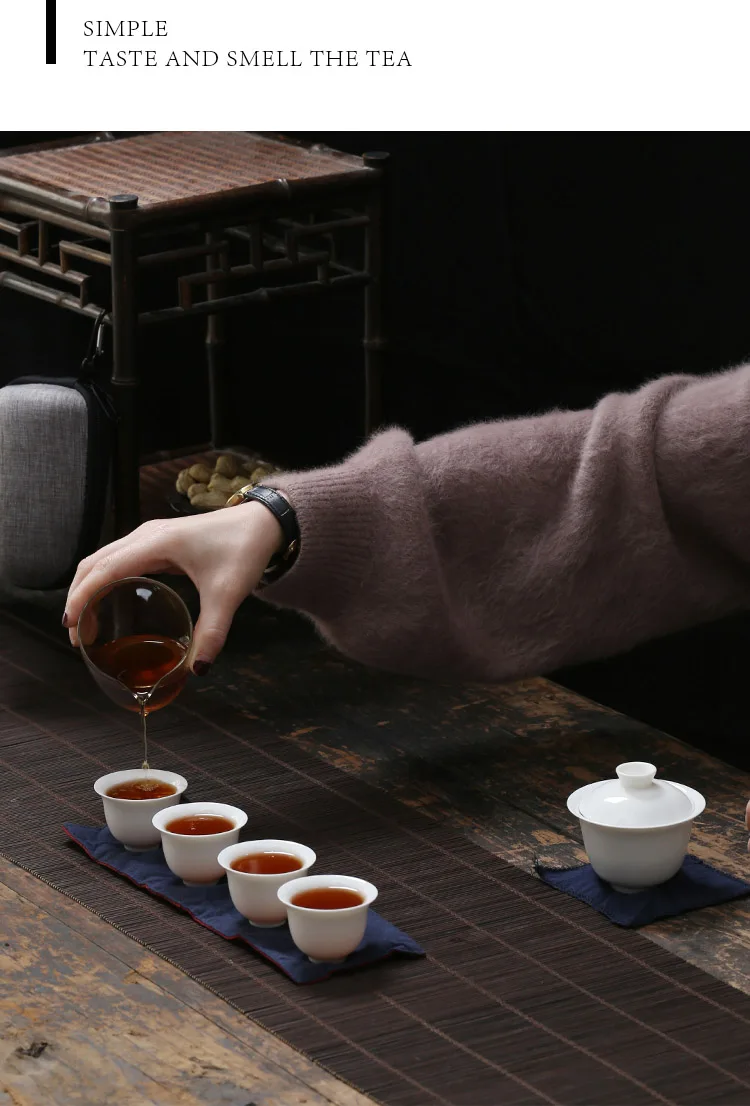 TANGPIN керамические чайники gaiwan чайные чашки китайский чайный набор портативный чайный набор для путешествия с сумкой для путешествий
