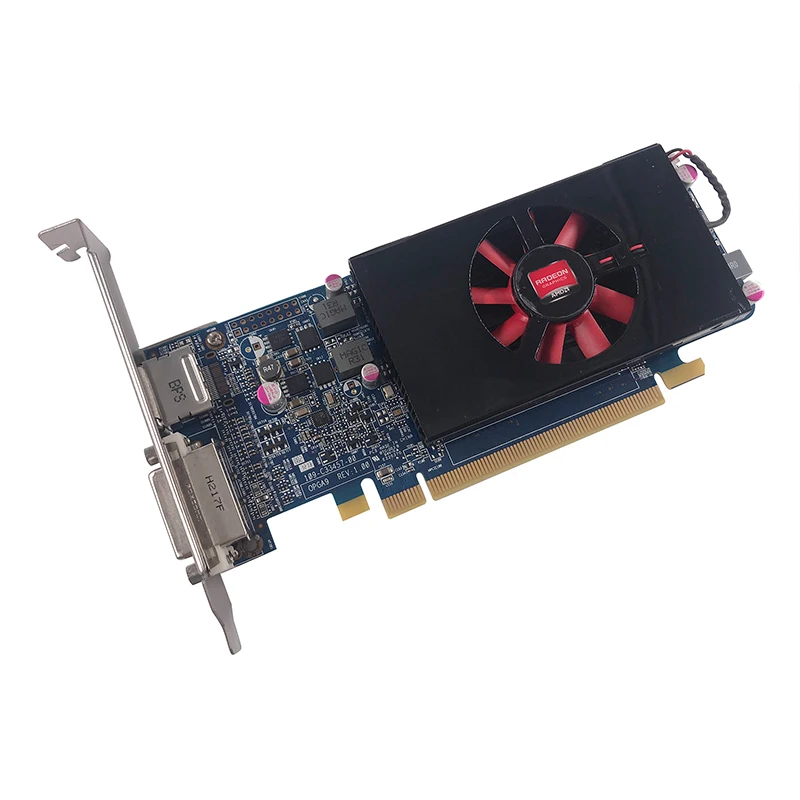 DELL AMD ATI HD7570 1 ГБ настольный DVI DP видео Графическая карта GDDR5 PCI Express 3 0x16 09M4KG mrga9 REV: 00 109