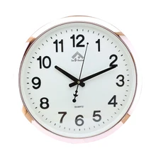 Large Round Wall Clocks Modern Design Home Decor Plastic Silent Wall Clock Living Room Study Quartz