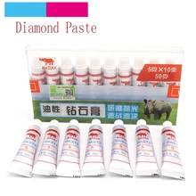 1pcs W0.5~40 Diamond Polishing Lapping Paste Compound Syringes Micron Glass Metal Grinding Polishing Abrasive Tools