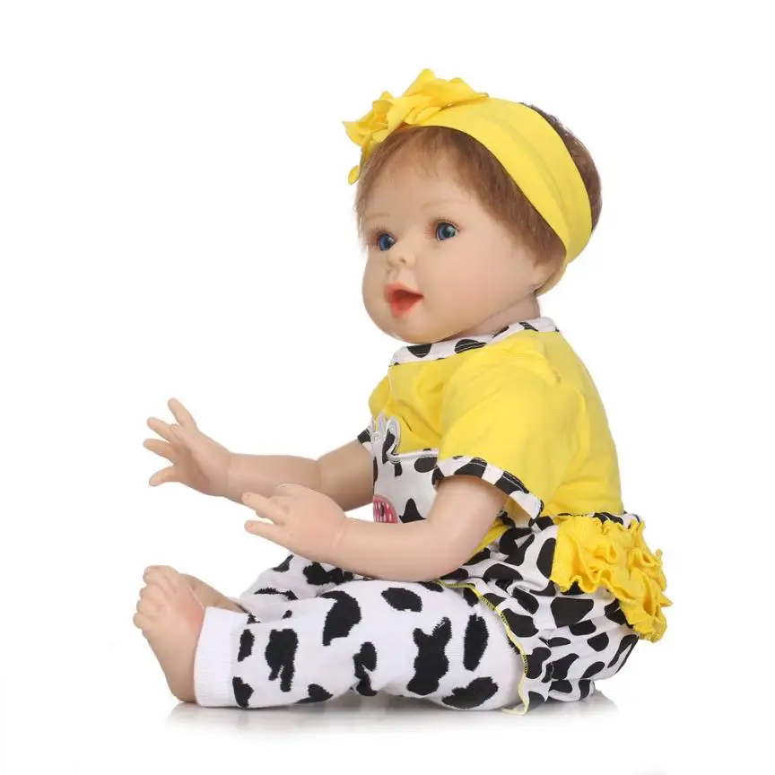 

May baby #50 Simulation Of Reborn Doll Is a Real Baby Size, Very Cute