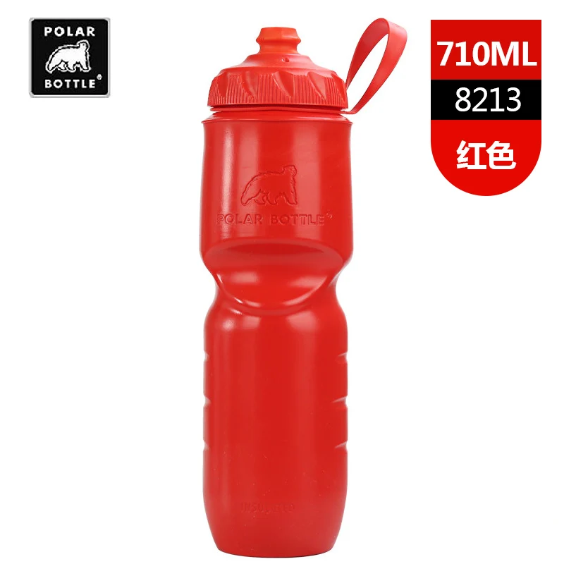 Полярная бутылка полярный медведь бутылка для воды горная дорога велосипедный спорт Открытый Бег Велоспорт бутылка для воды Велосипедное оборудование - Цвет: red