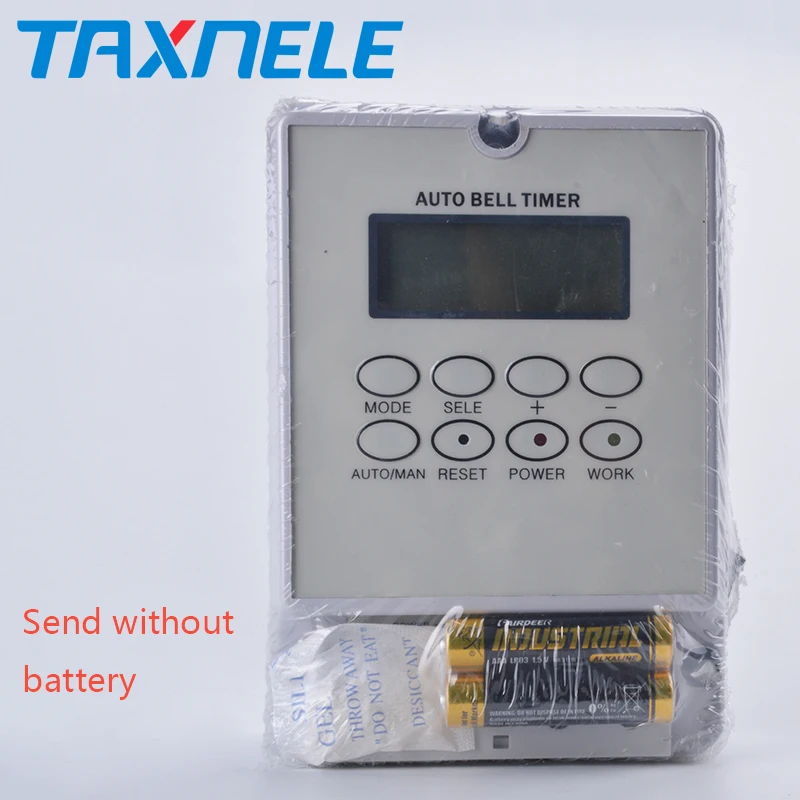 Intelligent Auto bell ring timer controller school bell