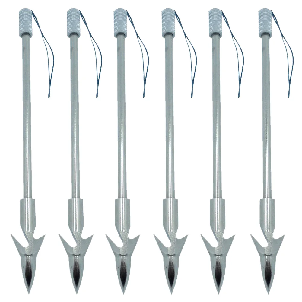 

1pc/3pcs/6pcs Hunting Shooting Metal Bow Fishing Slingshot Catapult Arrow Head Broadheads Arrowheads Tips