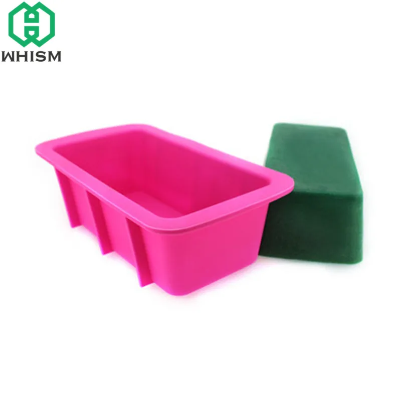 

WHISM DIY Rectangle Silicone Form Molds Baking Cake Pan Bread Toast Mold Bakery Tools Kitchen Accessories Handmade Soap Molds