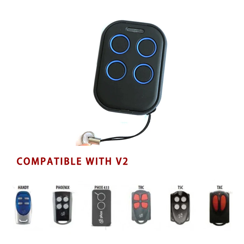

compatible V2 rolling code remote control multi frequency universal