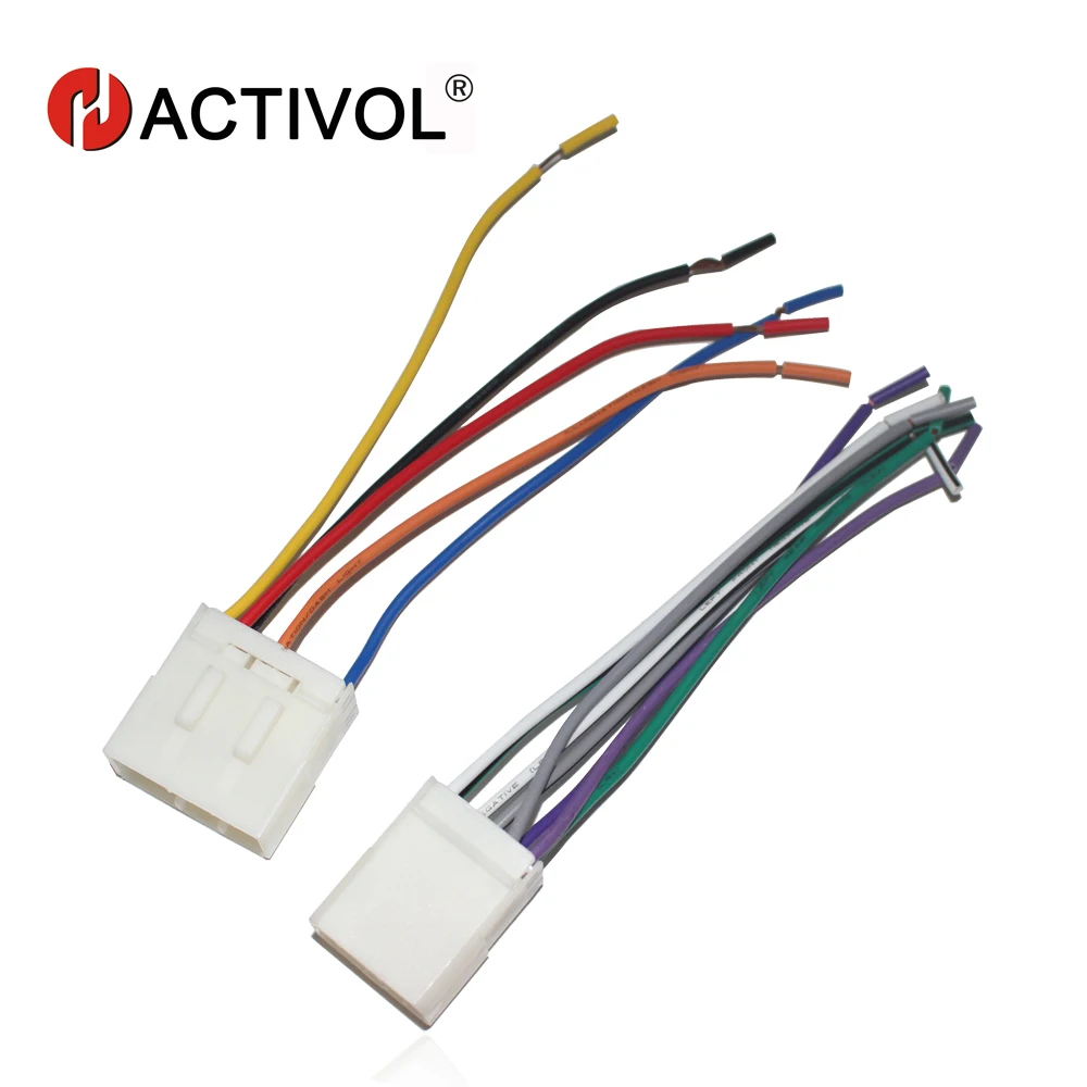 

Car Radio Stereo Female ISO Plug Power Adapter Wiring Harness Special for Geely Emgrand ISO harness power cable