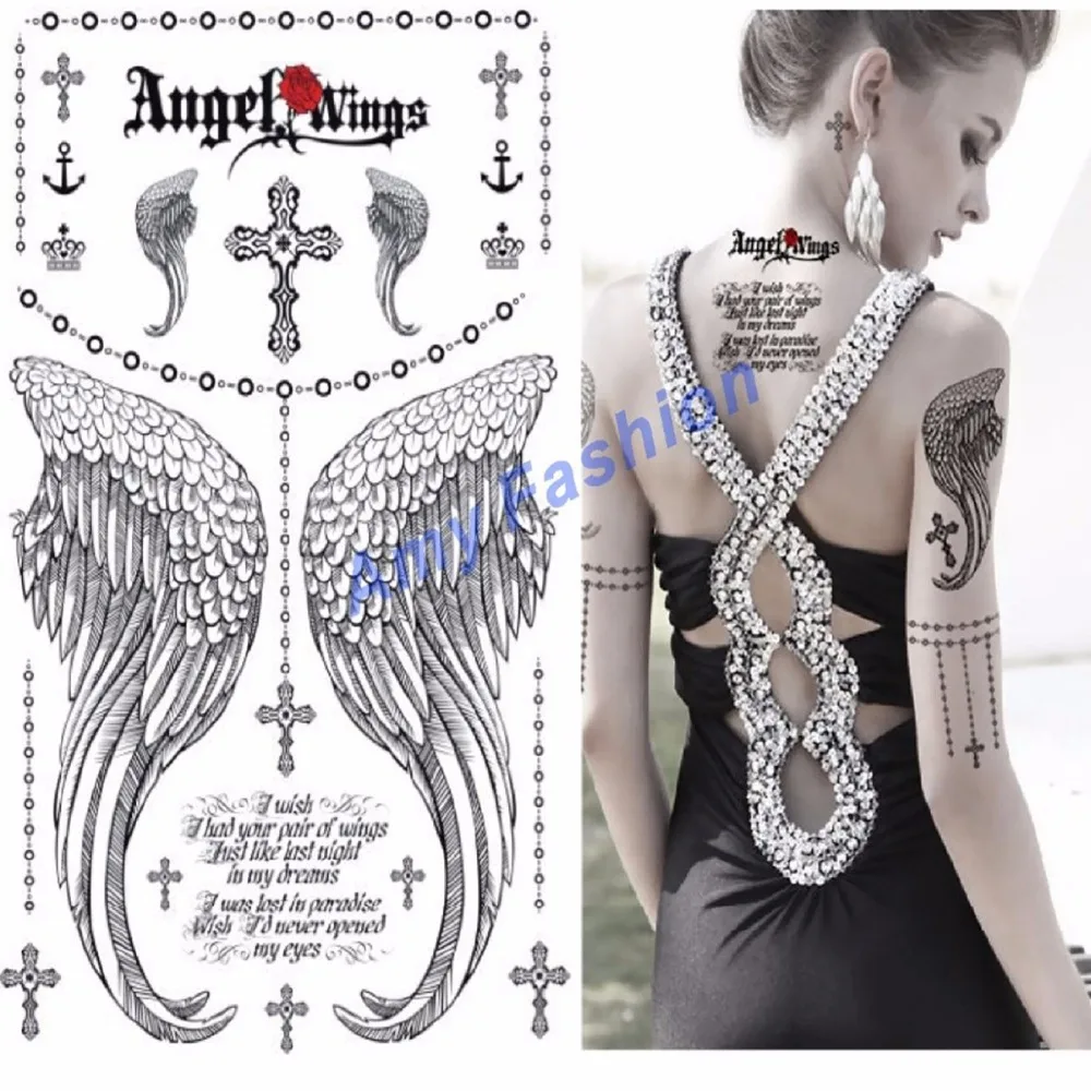 

Fashion Design Tattoo the Jellyfish style Temporary Tattoo Sticker Newe Products Metallic tatoos Anchor Leaf Infinity wholesale