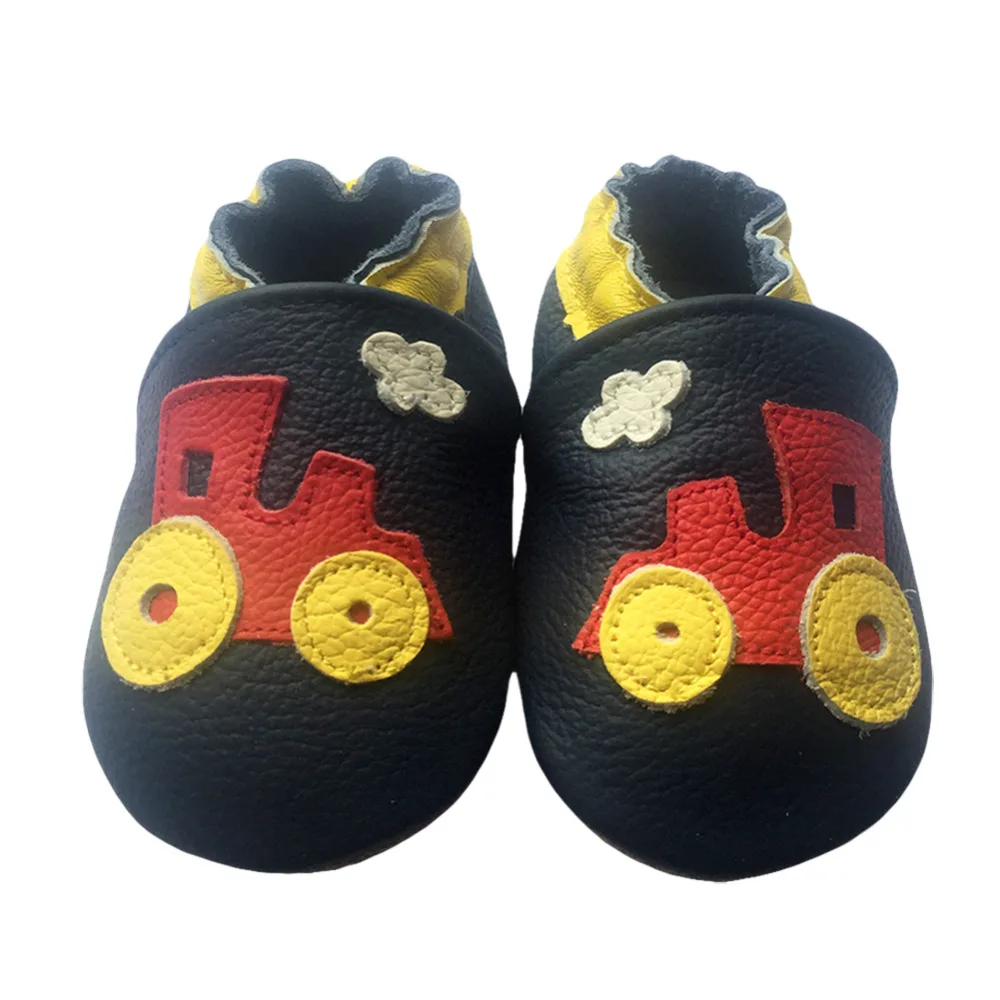 Amur Leopard Cute Cartoon animals Toddler Infant Shoes Leather 0-24M Soft Bottom Baby Shoes First Walkers Autumn