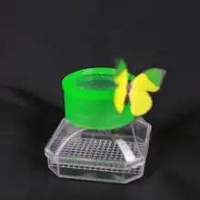 Унисекс исследуя способность развивающаяся коробка просмотра поставляется с прозрачными стеклянными линзами кормления рептилий домашних животных дышащая для детей