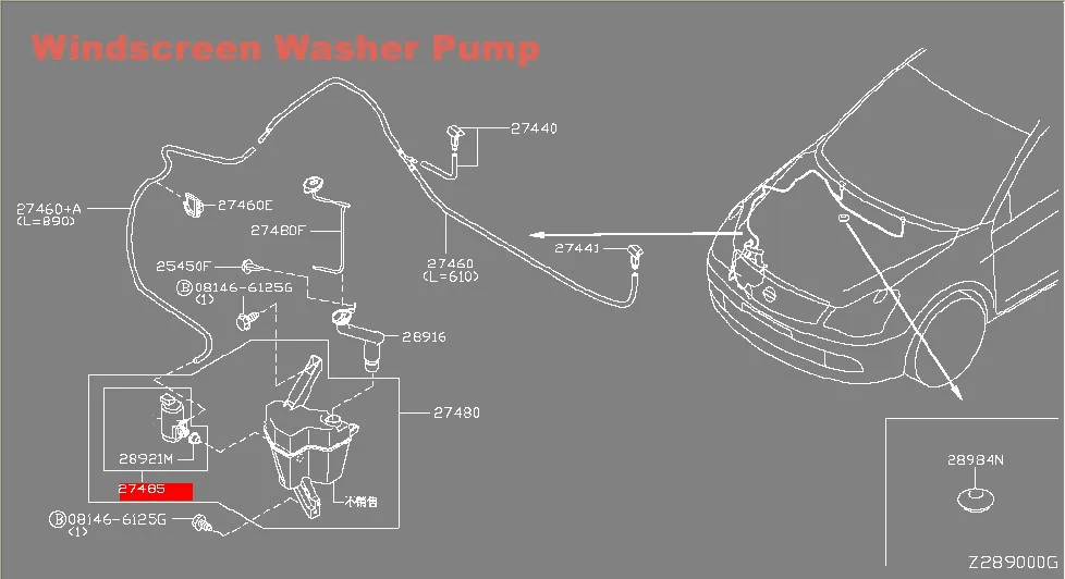 Насос омывателя ветрового стекла для FITJeep Patriot Wrangler Компас Grand Cherokee 2.0L 2.4L 3.6L V6 05179153AC 05152075AC 2012