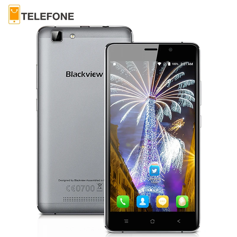 Blackview A8 Max 4G LTE Mobile Phone 5.5 inch Android 6.0 MT6737 Quad ...