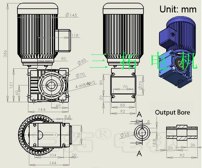 0.25 Kw
