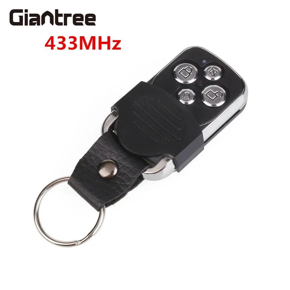 

giantree 433MHz 4 CH Channel Garage Door Wireless Auto Car Cloning Remote Control Duplicator Keyfob Access Control Accessories