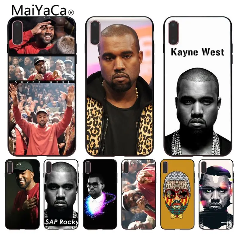 MaiYaCa Top Kanye West Black soft shell For iphone 8 8plus