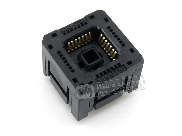 PLCC28 PLCC 28 IC120 0284 308 Yamaichi IC тестирование сгорания разъем программирования адаптер 1 27
