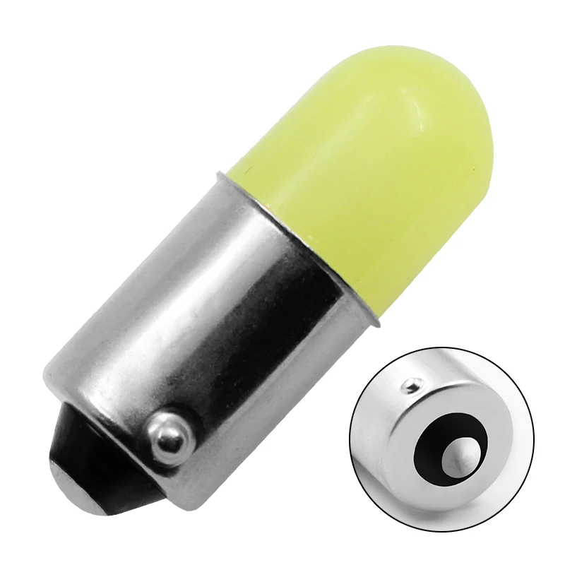 10 шт. T11 363 BA9S удара круглая 3D Led T4W 1 SMD номерного знака автомобиля светильник