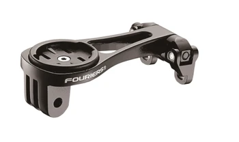 

FOURIERS bike Computer Mount bracket MTB Road For stem front cap Compatible with GARMIN Edge& MIO& GoPro& Bryton&100/310/330/530