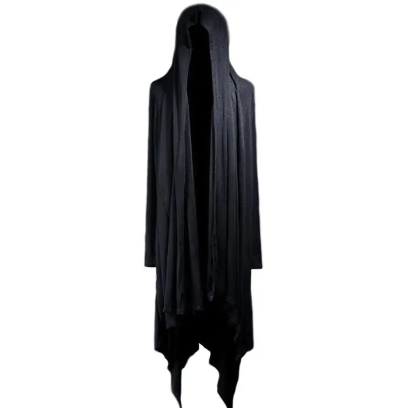 Casual Hoodie Women Long Sleeve Outwear Gothic Sweatshirt Oversize 5XL Cool Black Spring Autumn Hoodies Blue Streetwear Overcoat