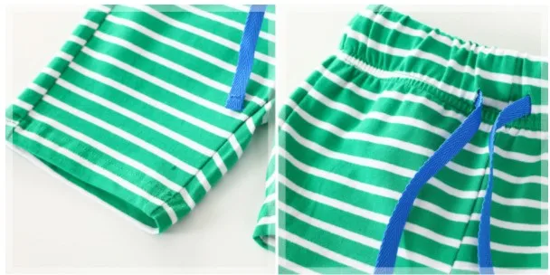 Little maven/ Брендовая детская летняя одежда для маленьких мальчиков хлопковые детские комплекты футболка с аппликацией в виде слона+ штаны в полоску 20125