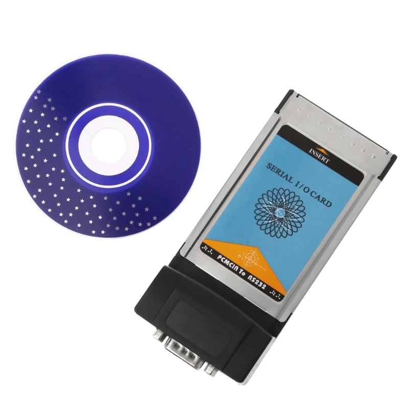 

PCMCIA to RS232 Serial DB9 IO Card Adapter ExpressCard For Notebook Laptop PC