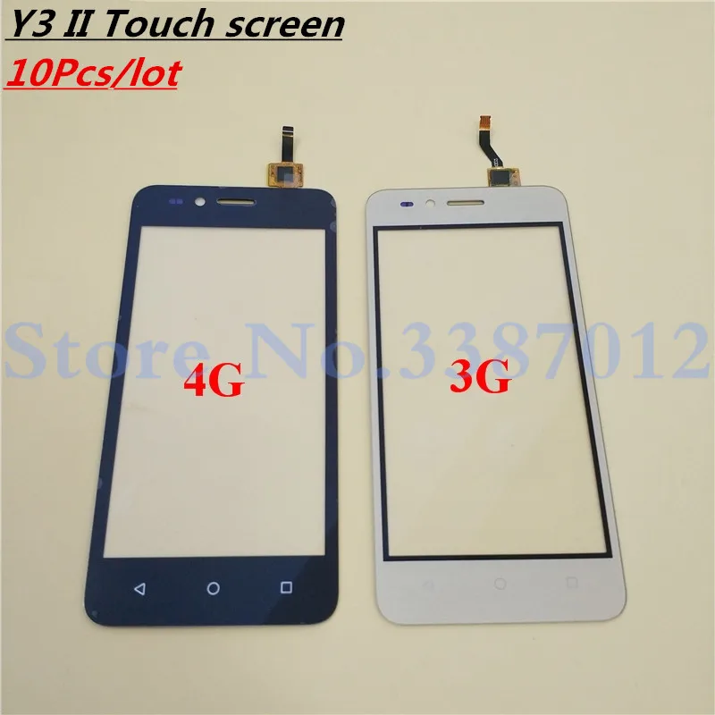 10Pcs/lot Replacement High Quality For Huawei Y3 II LUA-L03 LUA-L21 LUA-L23 Touch Screen Digitizer Sensor Outer Glass Lens Panel | Мобильные