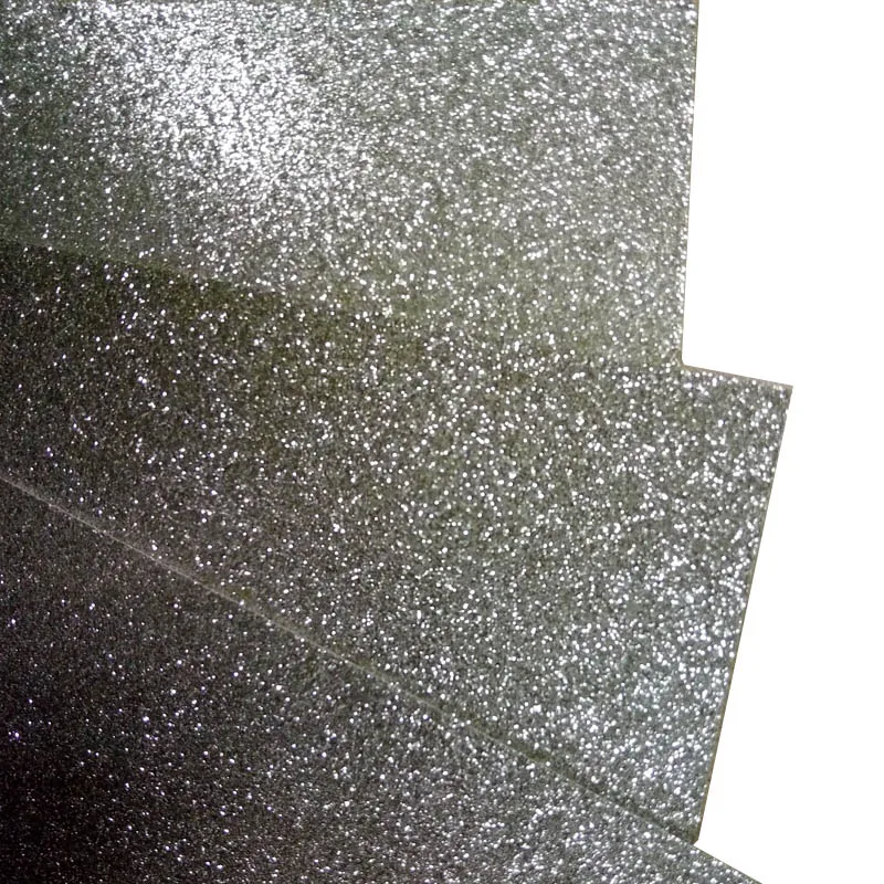 

Christmas and Party Decorations,Silver Glitter Paper, DIY Kits