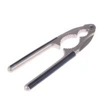 Черный орехокол Щелкунчик идеально подходит для растрескивания цельных орехов цинковый сплав и АБС-материал используется для длительного времени