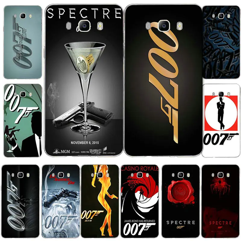 James Bond 007 Logo Soft Silicone Tpu Transparent Mobile Phone