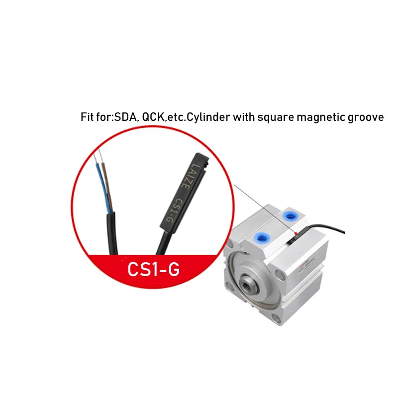 Пневматический воздушный цилиндр Магнитный геркон переключатель датчик CS1-F/CS1-U/CS1-J/CS1-S/CS1-G/CS1-M/D-A73/D-C73/D-Z73/D-A93/ - Цвет: CS1-G