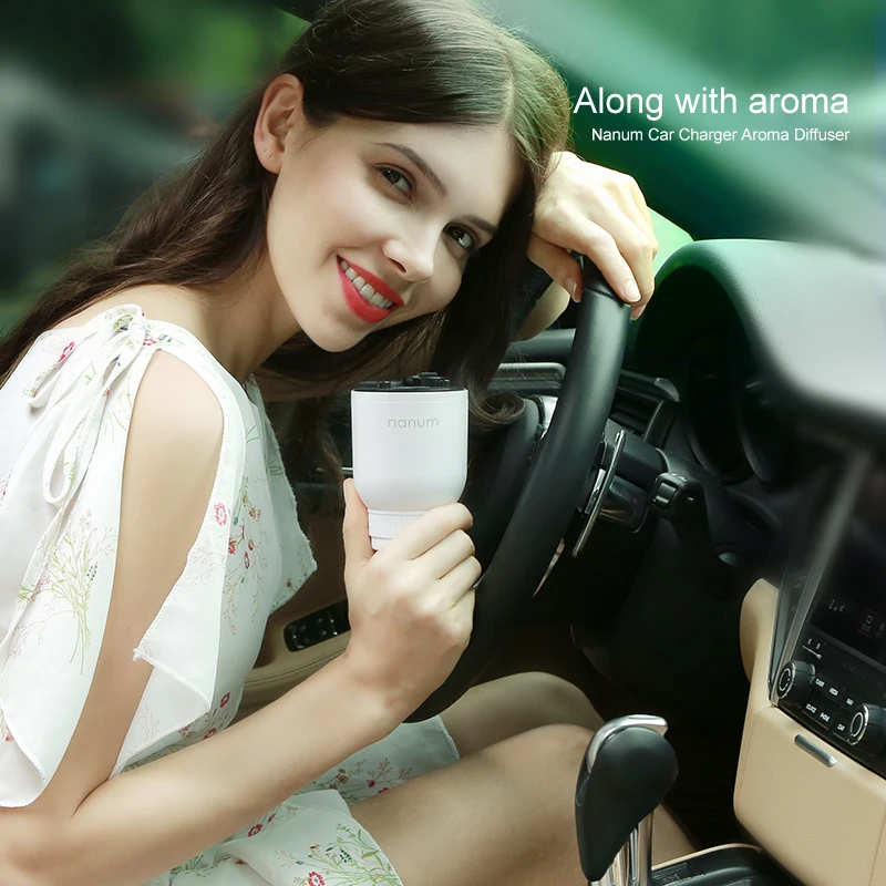 Nanum автомобильный диффузор автомобильный освежитель воздуха USB зарядное устройство мини USB Ароматерапия воздуха автомобиля эфирные масла диффузор