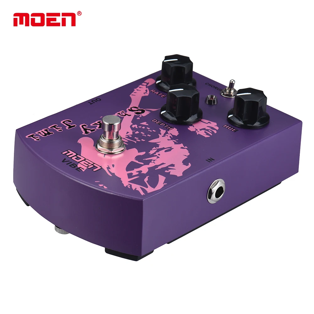 MOEN MO VB Shaky Jimi Vibrato хор гитары педаль эффекта настоящий обход алюминиевый сплав